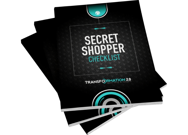 Secret Shopper Checklist