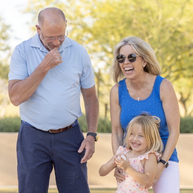 Stephanie Fullerton with family